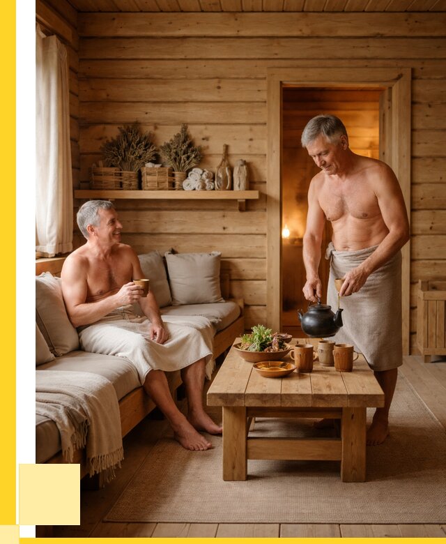 Бани с комнатой отдыха под ключ в Тюмени от 459315 р. | ЭриданТюм