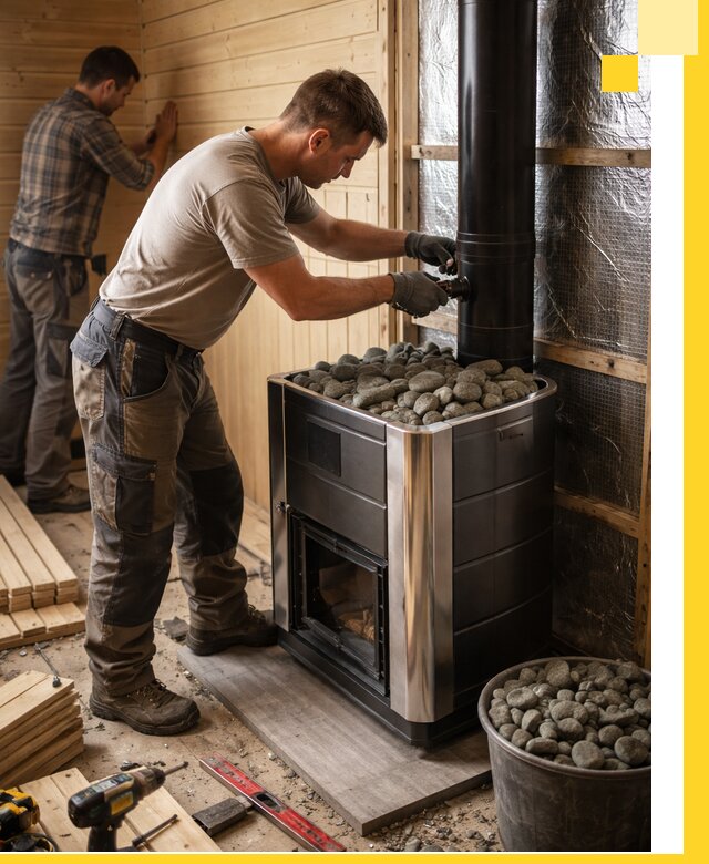 Проектирование и строительство парилок для бани в Тюмени под ключ