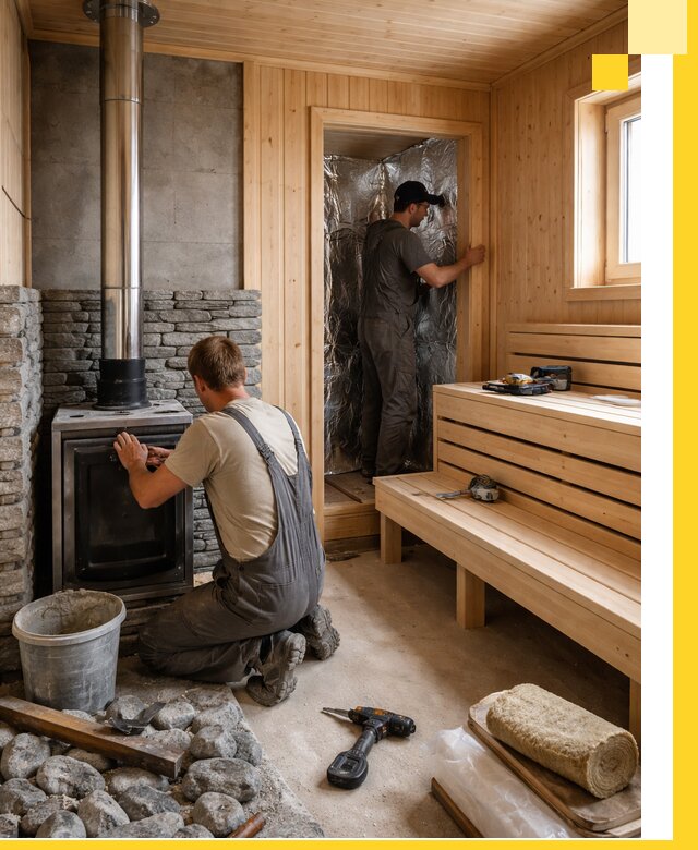 Строительство и изготовление бань под ключ в Тюмени