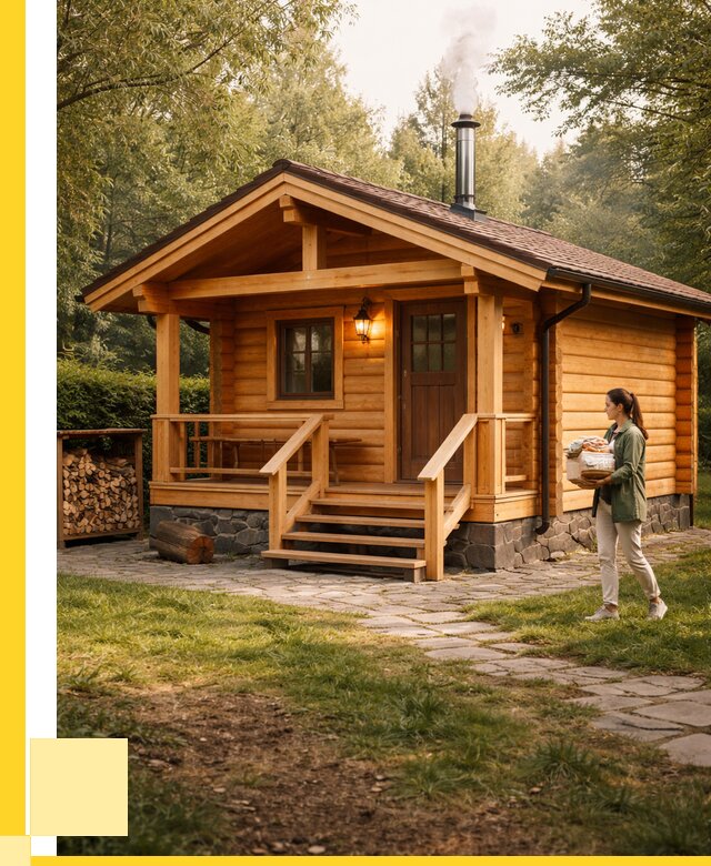 Купить баню под ключ в Тюмени от 663455 р. | ЭриданТюм