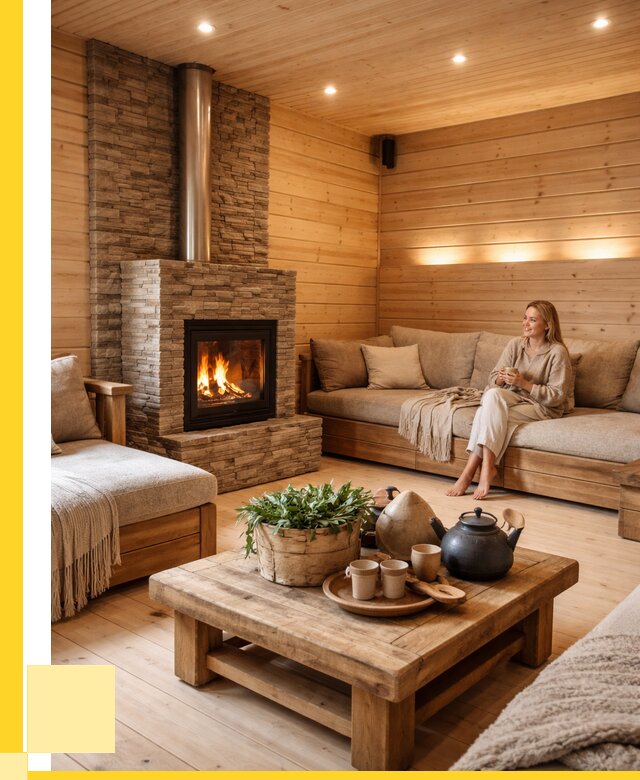 Проект бани с комнатой отдыха в Тюмени от 35725 р. | ЭриданТюм