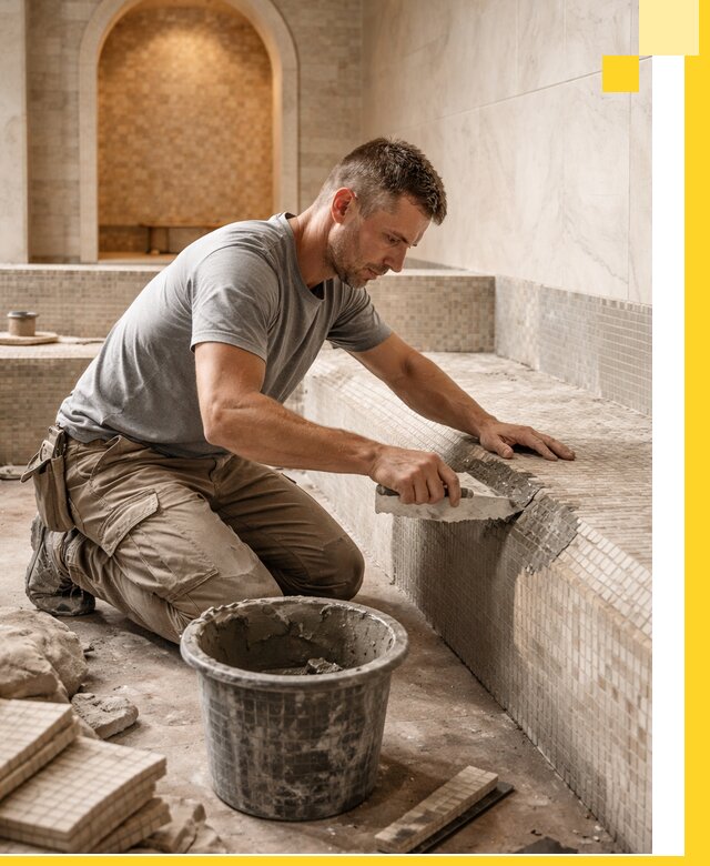 Строительство эксклюзивных хамамов под ключ в Тюмени