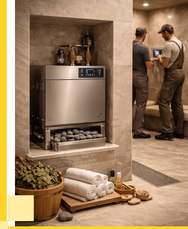 Парогенераторы для хамама в Тюмени от 76553 р. | ЭриданТюм