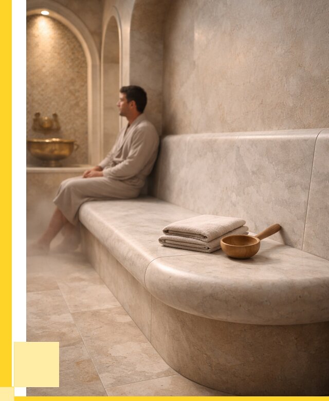 Сиденья для хамама в Тюмени под ключ от 12248 р. | ЭриданТюм