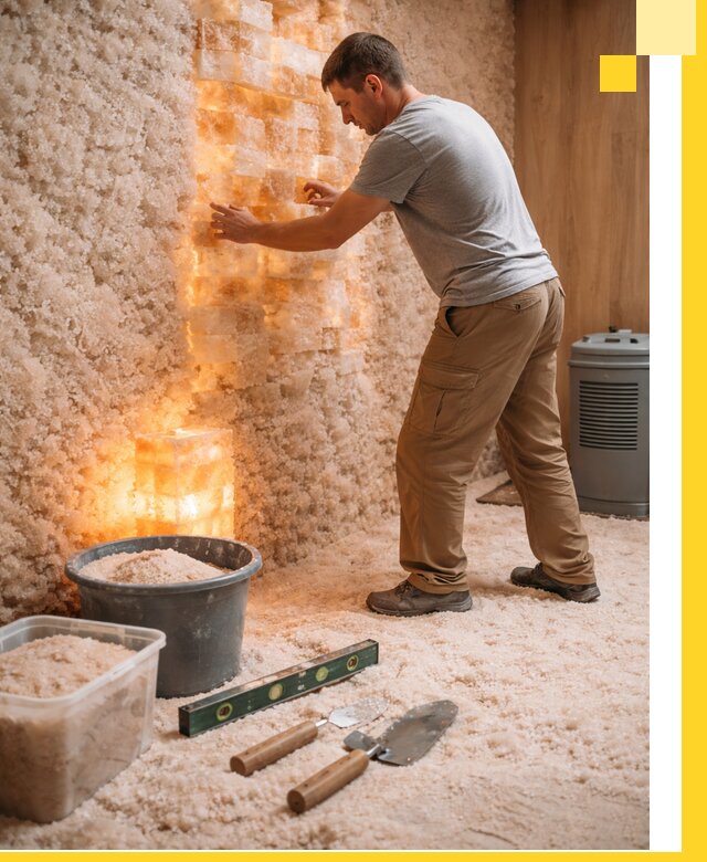 Проектирование и монтаж соляных комнат в Тюмени под ключ